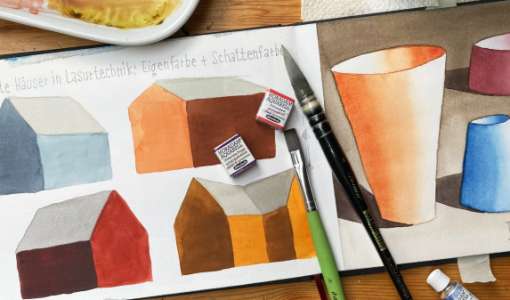 After Work - Kursreihe: Das Bild zum Leben erwecken - Ganz einfach Aquarell malen!