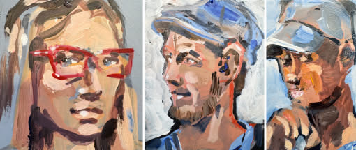 After Work: Kleine Portraitskizzen in Acryl